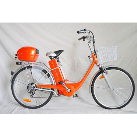 Electric bicycleHS-EBS106 orange color