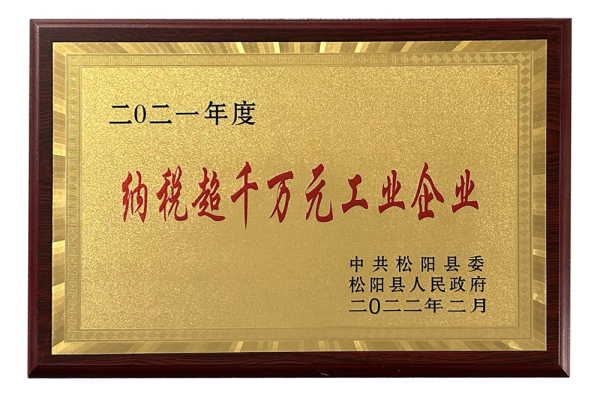 实力类-纳税超千万元工业企业