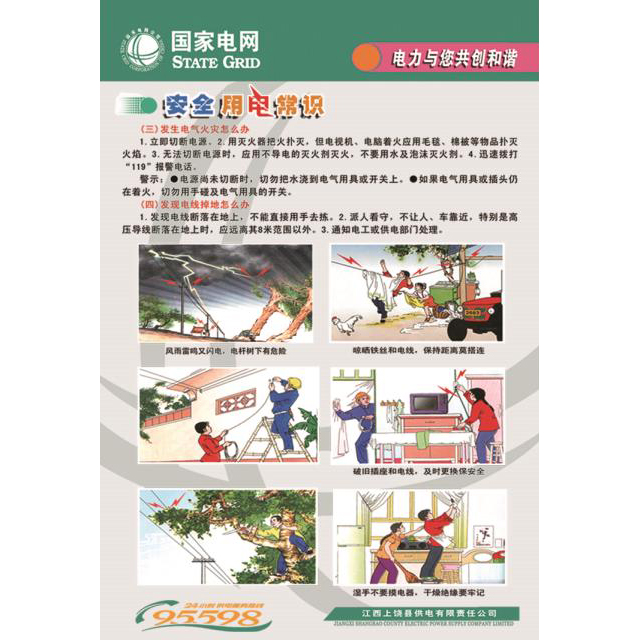 电力宣传、警示牌系列