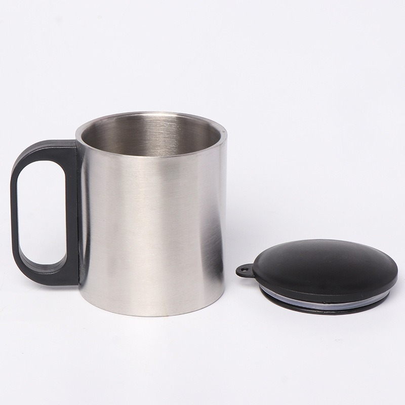 Stainless steel coffee cup