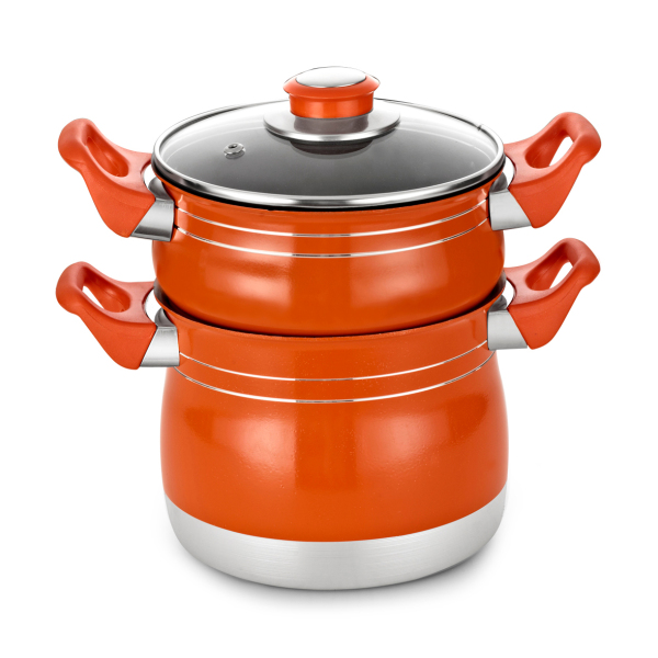 Press aluminum steamer pot 