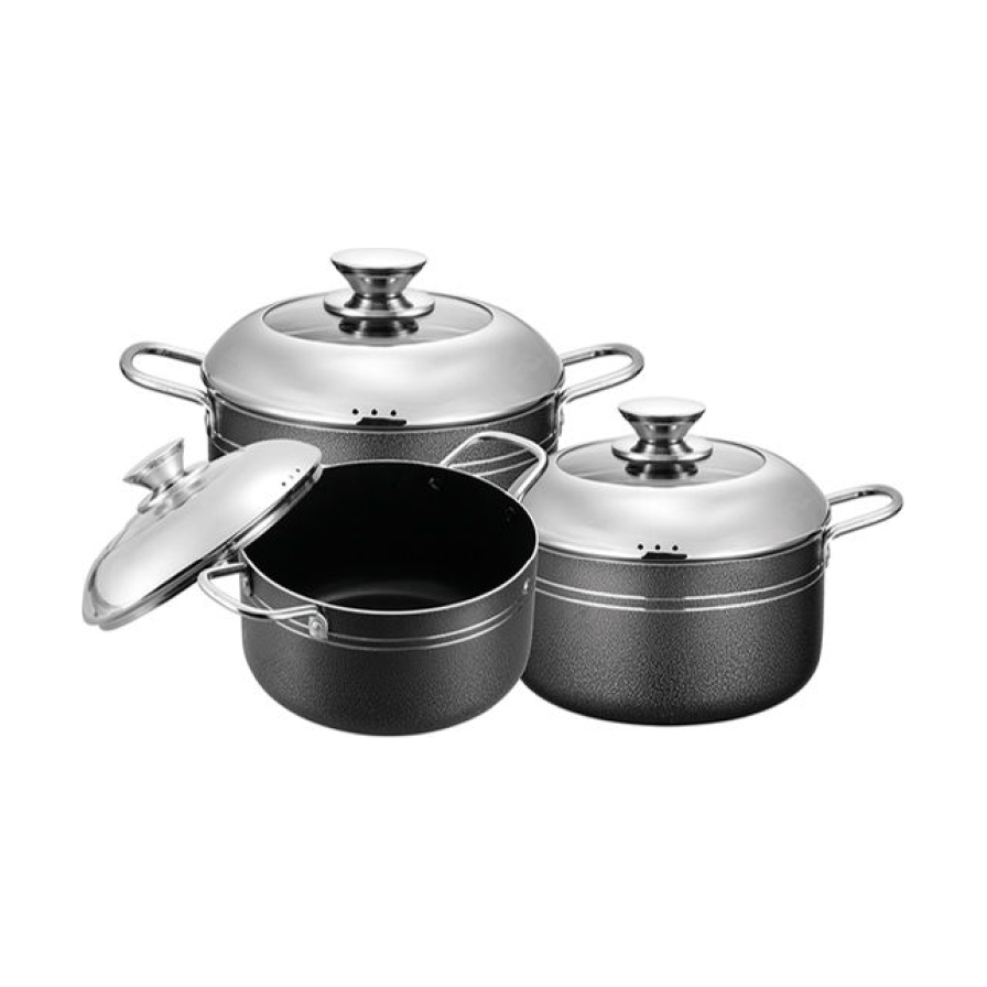 6PCS 铝制炊具QM-A-016