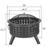 WOOD BURNING FIRE PIT 