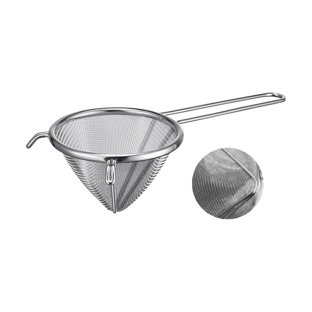 S/S 304 HIGH QUALITY CONICAL MESH STRAINER WITH STRONG WIRE