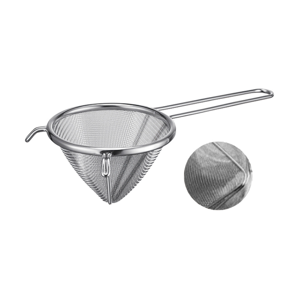 S/S 304 HIGH QUALITY CONICAL MESH STRAINER WITH STRONG WIRE 