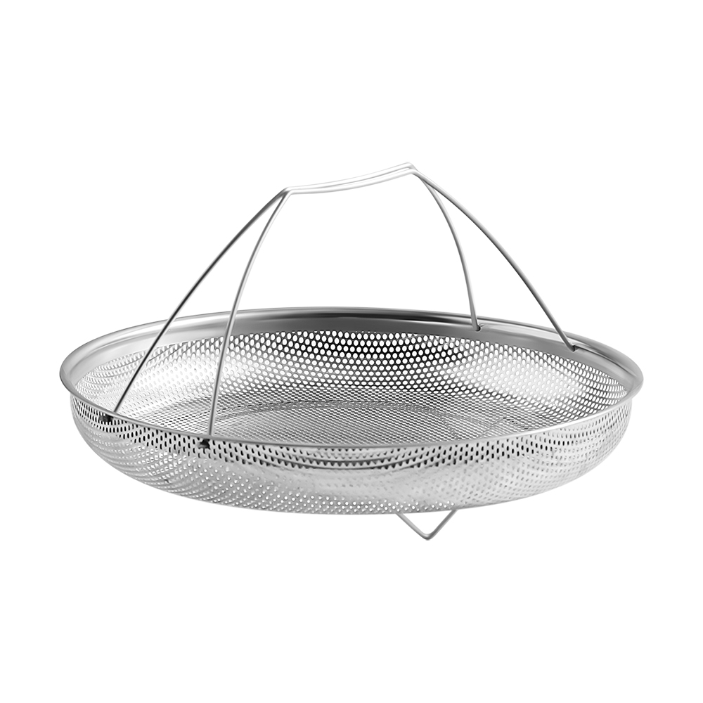 S/S 304 HIGH-QUALITY PUNCHING BASKET WITH HANDLE