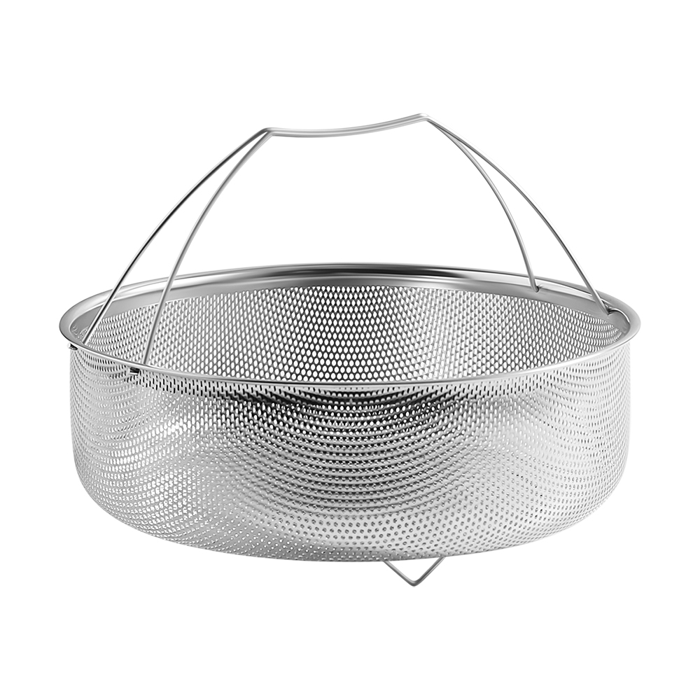 S/S 304 HIGH-QUALITY PUNCHING BASKET WITH HANDLE