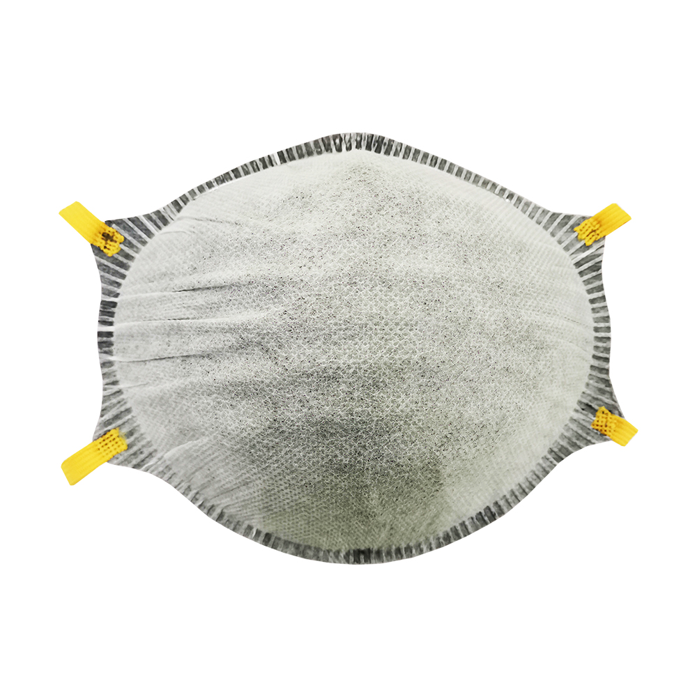 Activated carbon protective mask