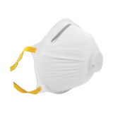 Cup mask with breathing valve