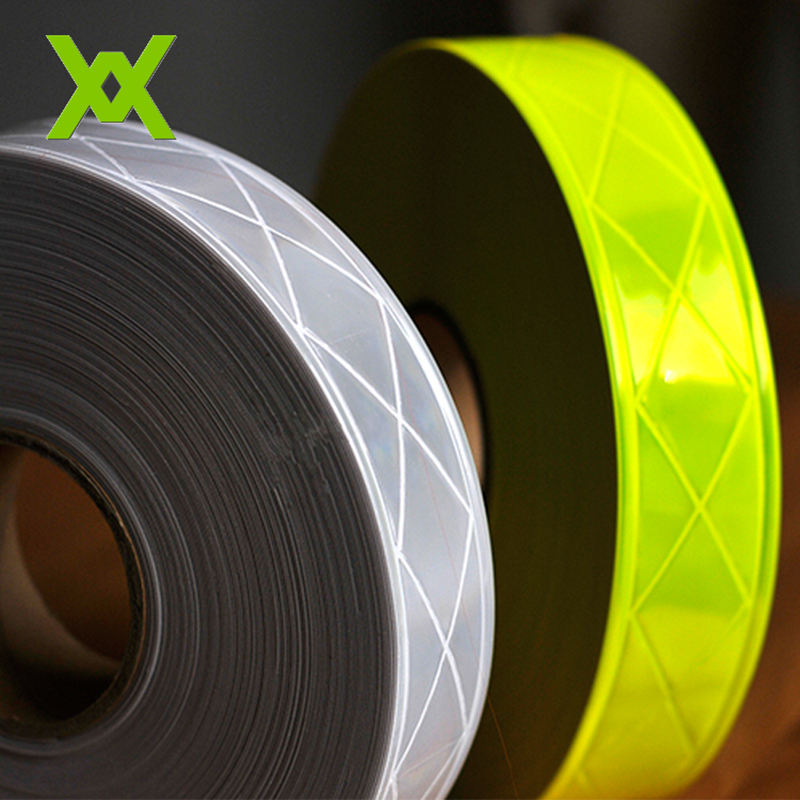 5cm width Reflective PVC tape with “X” pattern WX-TP1005