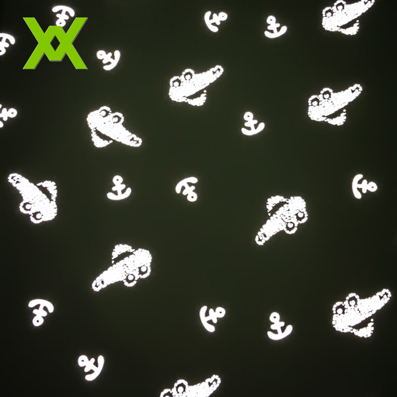 Reflective printing fabric for outdoor clothing WX-8016 crochdile&anchor