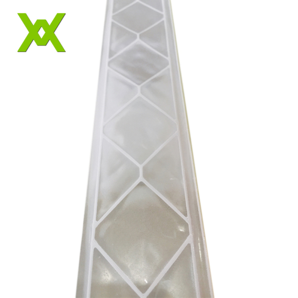 5cm width Reflective PVC tape with lozenge pattern WX-TP1009