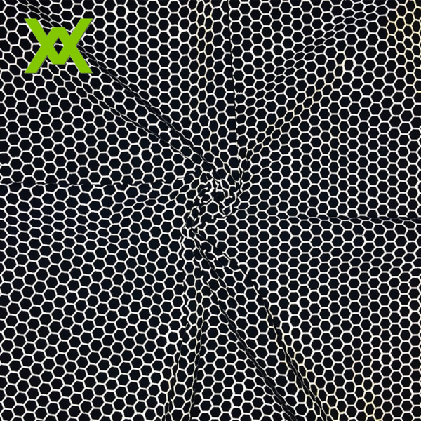 Reflective printing fabric for outdoor clothing WX-8010 honey comb