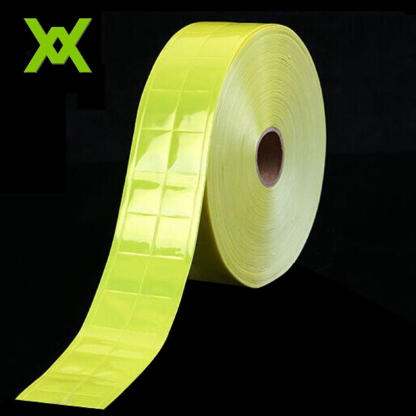 5cm width Reflective PVC tape with “田” pattern WX-TP1004