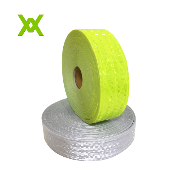 5cm width Reflective PVC tape with “米” pattern WX-TP1007