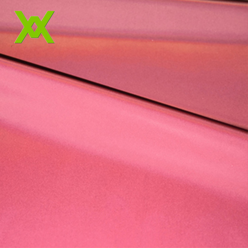 
Polyester Taffeta orange reflective fabric WX-H004