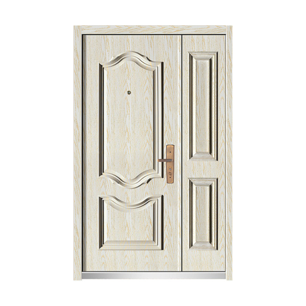 Steel wood security door GLL-GM-02-1 