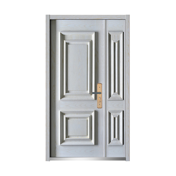 Solid wood villa armored door GLL-GM-1811HH 