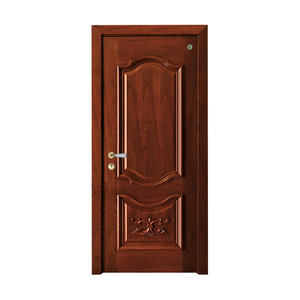 Carved wooden door series