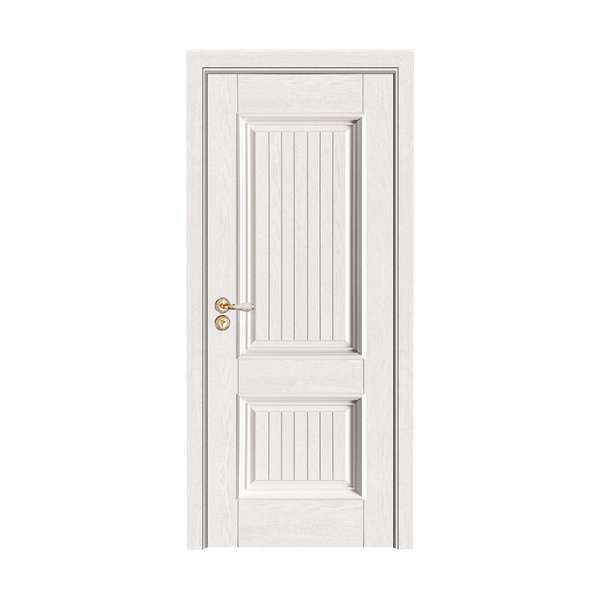 Solid wood paint door GLL-S-1627A (white)