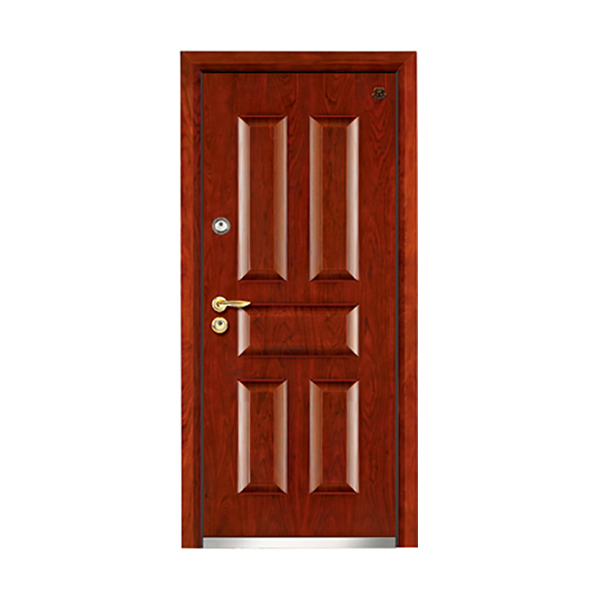 Solid wood villa armored door HT-A-801