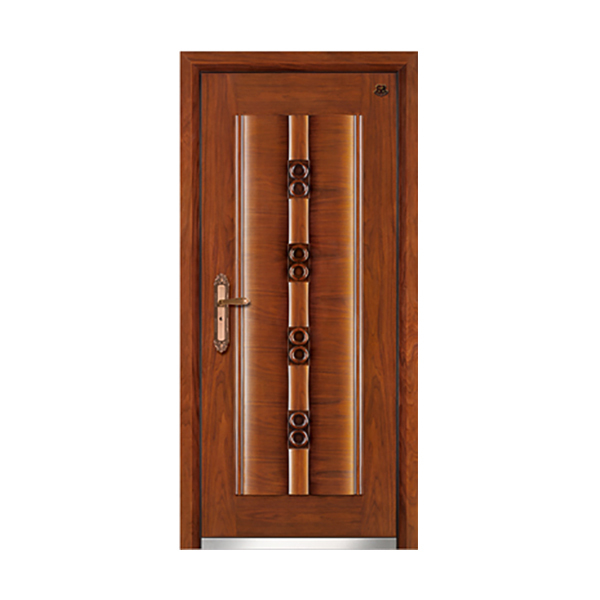 Solid wood villa armored door HT-A-905