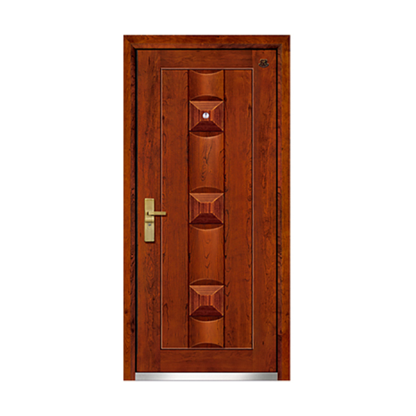 Solid wood villa armored door HT-A-808