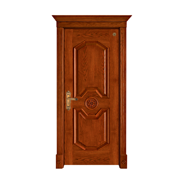 实木油漆套装门 HT-1611AH
（橡木仿古2#）