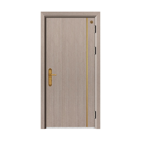 Solid wood villa armored door HT-2252B