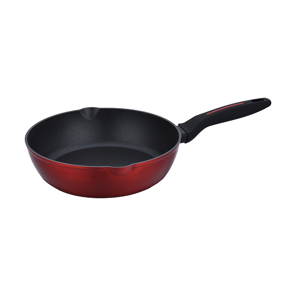 Deep Fry Pan With Two Mouth 