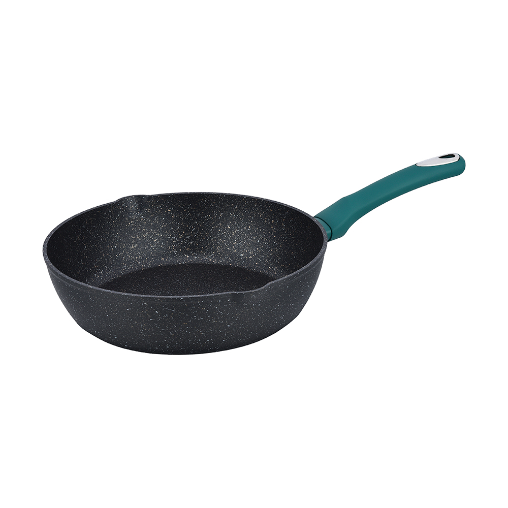 Deep Fry Pan With Two Mouth 