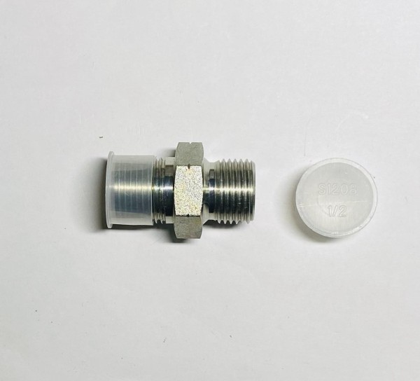 Hex Nipple Q235 Zinc-plating