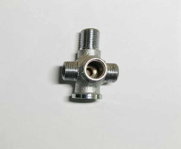 Brass Tee with Zinc-plating BrassH59/62