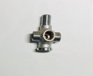 Brass Tee with Zinc-plating BrassH59/62