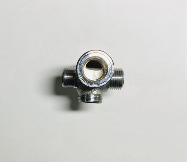 Brass Tee with Zinc-plating BrassH59/62