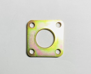 Quadangle Flange Q235 Yellow-Zinc-Plating