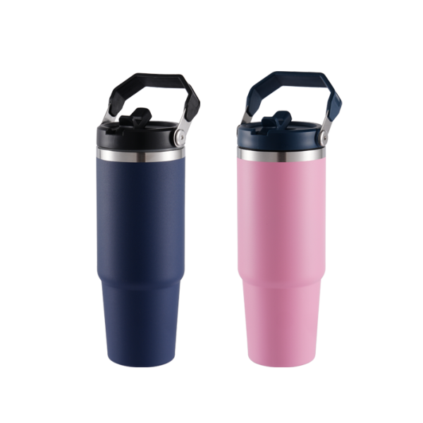 30oz Stainless Steel Travel Tumbler with Sipper