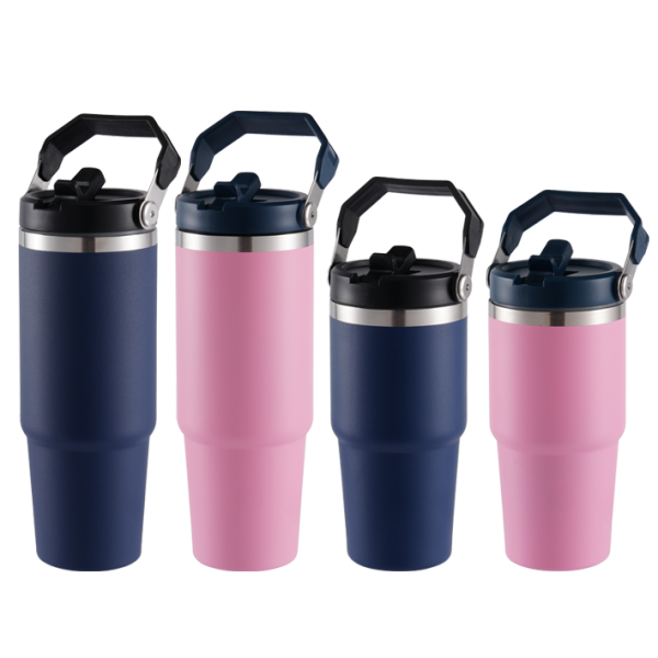 20oz Stainless Steel Travel Tumbler with Sipper