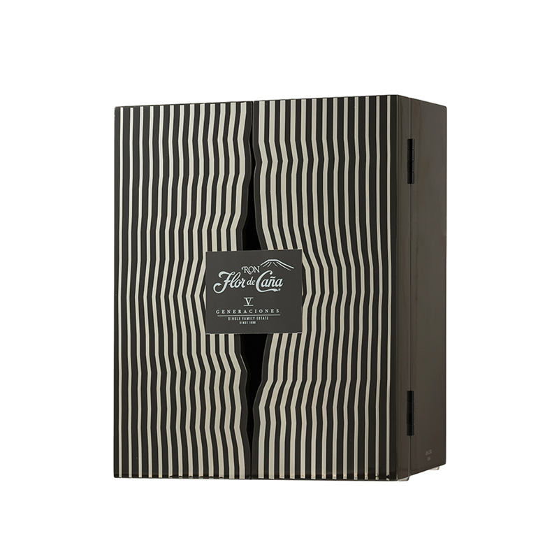 Premium Wooden Gift Packaging Box With Dual Doors For LiquorNone