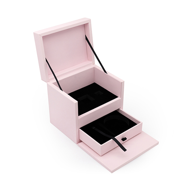 Exquisite Wooden Gift Packaging Box With Drawers For JewelryNone
