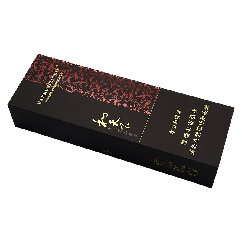 Exquisite Cardboard Paper Gift Packaging Box For CigarettesNone