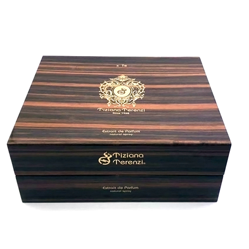 Custom Matt Lacquered MDF Wooden Gift Packaging Box For PerfumeNone