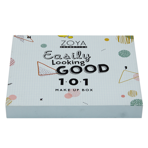 Custom Rectangular Cardboard Paper Packaging Box For Makeup None