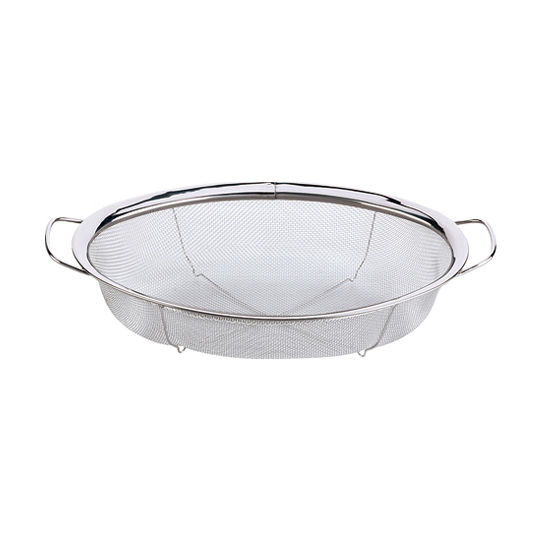 S/S Oval Net Basket With Handles QL057