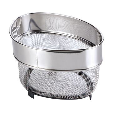 S/S Broadbrimmed Delta Net Basket QL032A