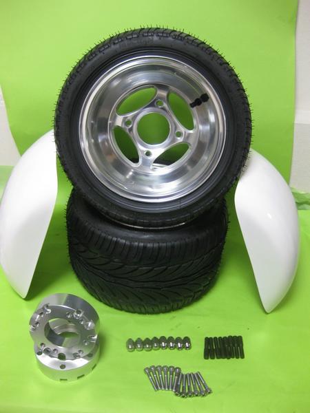 10x8 inch color wheel & tyre GZY-4H1080P&TYRE 235/30-10