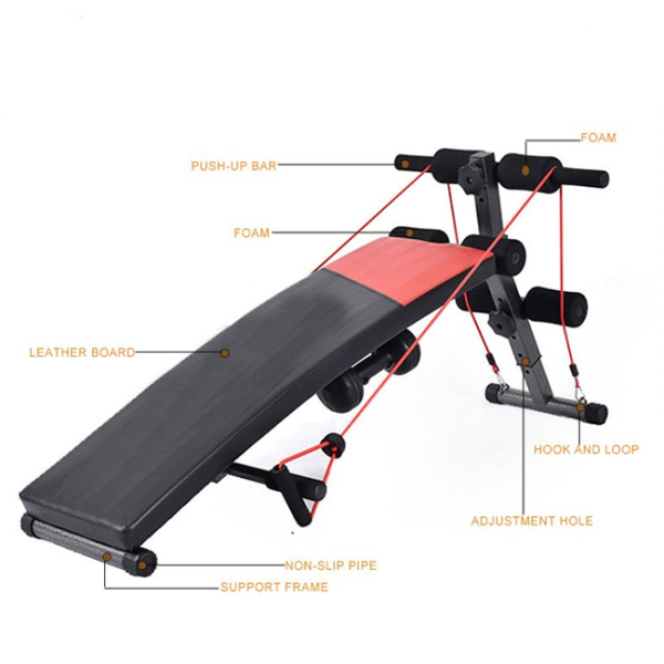 Various Good Quality Sit Up Bench Used Exercise Bench  GZY-B202D