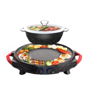 Electric Frying Pan/ Pizza Pan/Hotpot PanGZY-R38