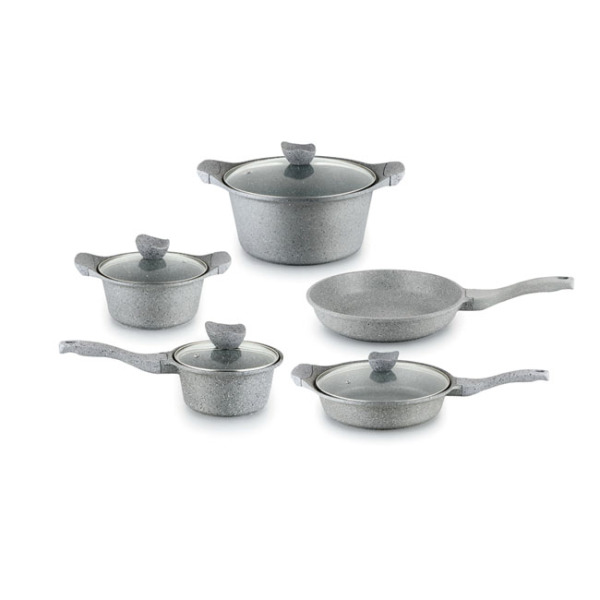 DIE-CAST ALUMINUM COOKWARE SERIES GZY-10PCS01