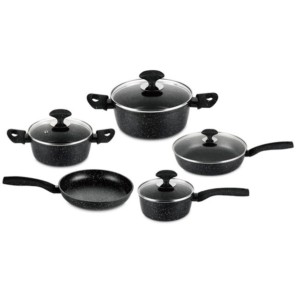 FORGED ALUMINUM COOKWARE SET GZY-F9PCS03